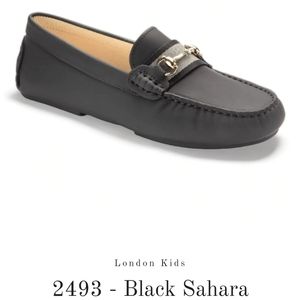 NEW Black Leather Lofers